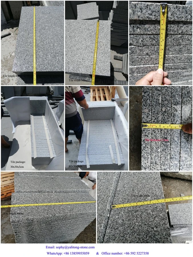 Light grey granite tiles Light grey granite tiles