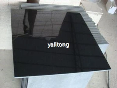Absolute Black Granite Polished Flísar