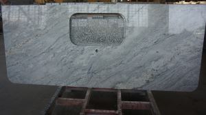 Borðplötum White White Granite