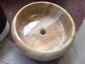 Trjákorn Onyx vaskaskálar